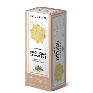 Vegan Crackers with Dill