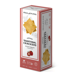 Vegan Crackers with Tomato