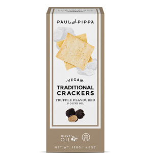 Vegan Crackers with Black Truffle
