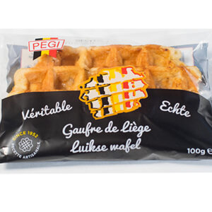 Belgium Waffles Natural Wrapped