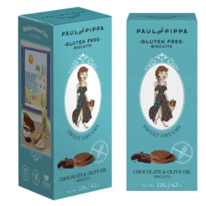 GLUTEN FREE – Biscuits Chocolate & Olive Oil